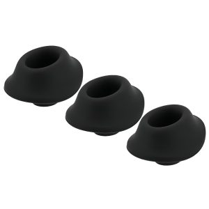 Womanizer Premium S - pótszívóharang szett (fekete, 3 db)