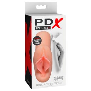 PDX XTC Stroker - élethű műpunci maszturbátor (testszínű)