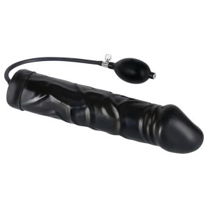 You2Toys - latex, pumpálható análtágító - nagy (fekete)
