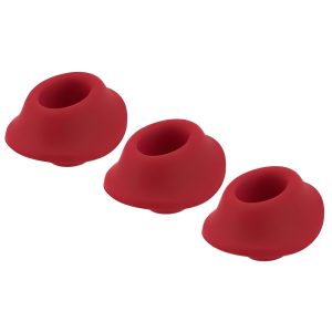Womanizer Premium S - pótszívóharang szett - piros (3 db)
