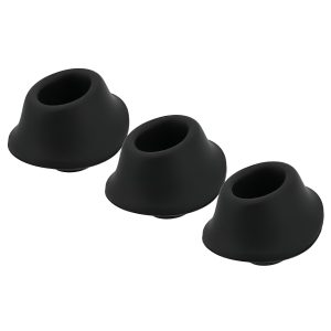 Womanizer Premium M - pótszívóharang szett (fekete, 3 db)