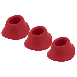 Womanizer Premium M - pótszívóharang szett (piros, 3 db)