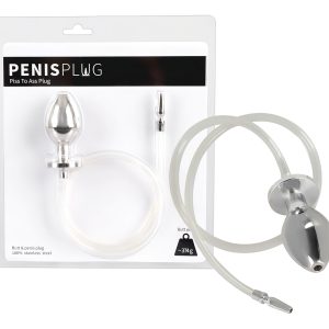 You2Toys - Piss to Ass Plug - üreges anál plug húgycső tágítóval