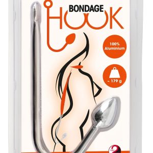 You2Toys - alumínium anál horog (179 g, ezüst)