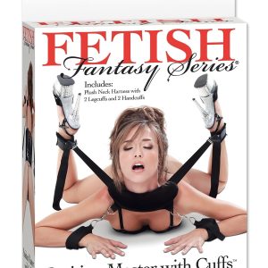 Pipedream - Fetish Position Master - BDSM kötözőszett (fekete)