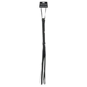 Pipedream - Fetish Fantasy Deluxe Cat-O-Nine - korbács - fekete (65cm)