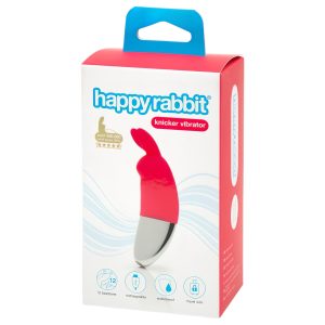 Happyrabbit Knicker - akkus csiklóizgató vibrátor (piros)