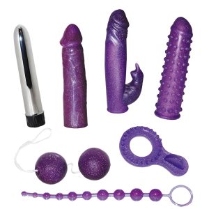 You2Toys - Csillámos - vibrátoros készlet (7 részes)