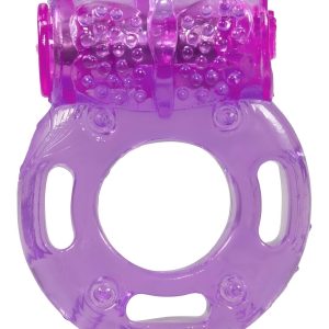 You2Toys - Egyszeri vibrációs péniszgyűrű (lila)