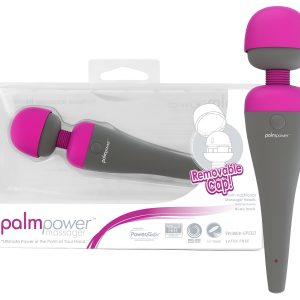 PalmPower masszírozó vibrátor, cserélhető fejjel