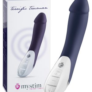 mystim Terrific Truman - 2 motoros vibrátor (kék)