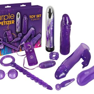 You2Toys - Purple Appetizer - vibrátoros készlet (9 részes)