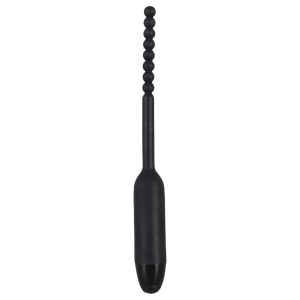 You2Toys Pearl Dilator - gömbös húgycső vibrátor - 0,8 cm (fekete)