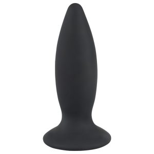 Black Velvets S - akkus, kezdő anál vibrátor - kicsi (fekete)