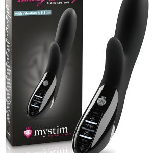 mystim Daring Danny - elektro-stimuláló vibrátor (fekete)