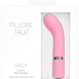 Pillow Talk Racy - akkus, keskeny G-pont vibrátor (pink)