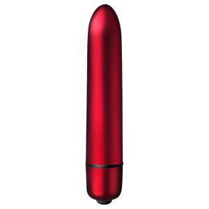 Scarlet Velvet - mini rúzs vibrátor (10 ritmusú, piros)