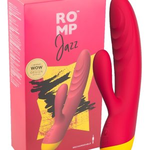 ROMP Jazz - vízálló csiklókaros G-pont vibrátor (pink)