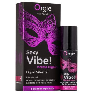 Orgie Sexy Vibe Orgasm - unisex folyékony vibrátor (15 ml)