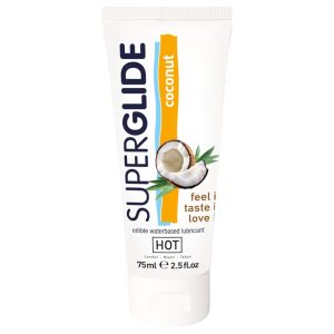HOT Superglide Kókusz - ehető síkosító (75 ml)