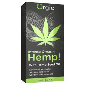 Orgie Hemp - stimuláló intim gél nőknek és férfiaknak (15 ml)