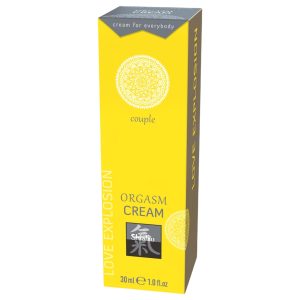 HOT - Shiatsu Orgasm - uniszex bizsergető intim krém (30 ml)