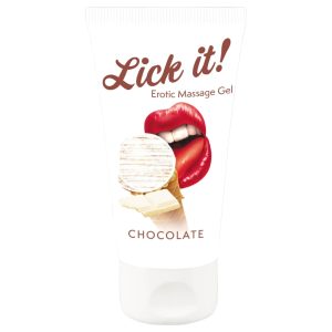Lick it! - 2in1 ehető síkosító - fehércsoki (50 ml)
