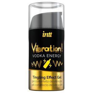 Intt Vibration! - folyékony vibrátor - Vodka Energy (15 ml)