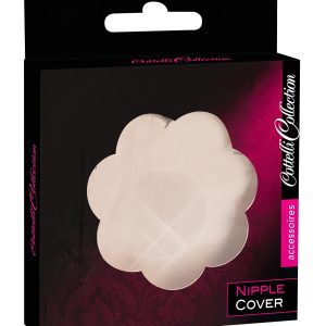 Cottelli Nipple Cover - virág mellbimbó tapasz (natúr, 12 db)
