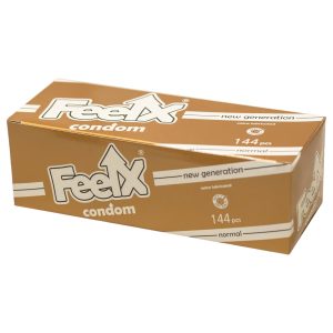 FeelX óvszer - normál (144 db)