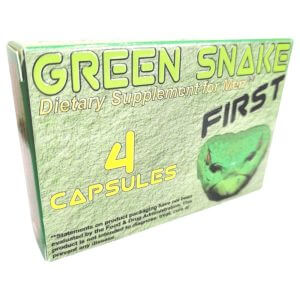 Green Snake First - étrend kiegészítő kapszula férfiaknak (4 db)
