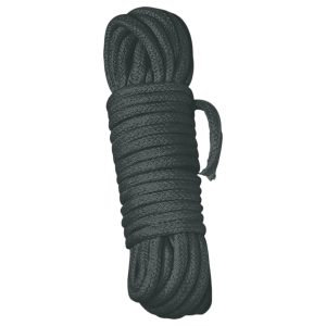Shibari Rope - bondage kötél (3 m, fekete)
