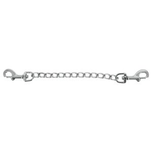 ZADO - dupla fém karabiner és lánc (15 cm)