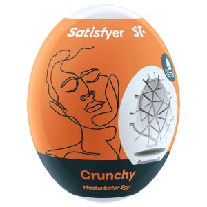 Satisfyer Egg Crunchy - tojás maszturbátor (1 db)