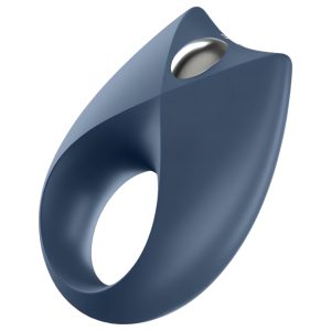 Satisfyer Royal One - App-vezérelt vibrációs péniszgyűrű (kék)