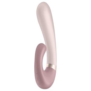 Satisfyer Heat Wave - App-vezérelt melegítő vibrátor (bézs)
