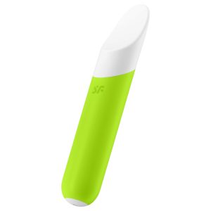 Satisfyer Ultra Power Bullet 7 - vízálló csikló vibrátor (zöld)