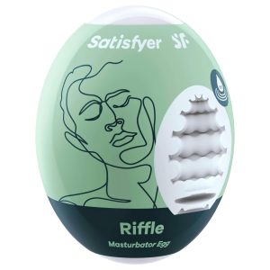Satisfyer Egg Riffle - tojás maszturbátor (1 db)