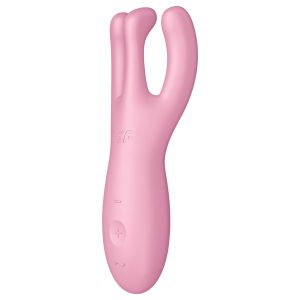 Satisfyer Threesome 4 - App-vezérelt csiklóvibrátor (pink)