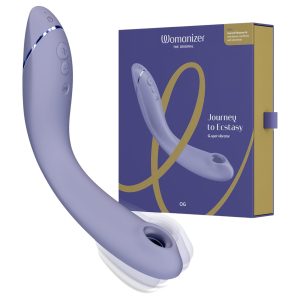 Womanizer OG - akkus, léghullámos csiklóizgató és G-pont vibrátor (lila)