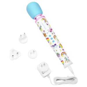 le Wand Unicorn - masszírozó vibrátor szett (szivárvány)