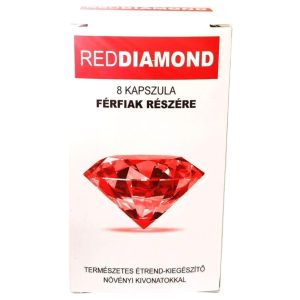 Red Diamond - természetes étrend kiegészítő férfiaknak (8 db)