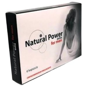 Natural Power - étrend kiegészítő kapszula férfiaknak (6 db)