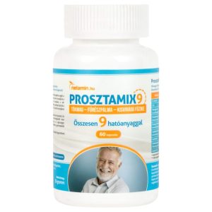 Netamin ProsztaMix9 - prosztatavédő étrend-kiegészítő kapszula (60 db)