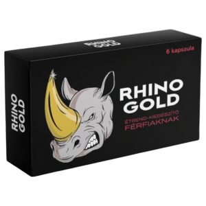 RHINO GOLD - természetes étrend kiegészítő férfiaknak (6 db)