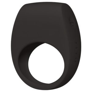 LELO Tor 3 - App-vezérelt vibrációs péniszgyűrű, férfiaknak (fekete)