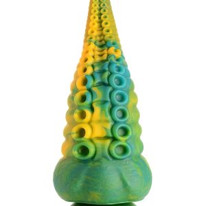 Creature Cocks Monstropus - dildó - 22 cm (sárga)