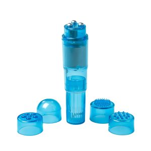 EasyToys Pocket Rocket - vibrátoros szett (kék, 5 részes)