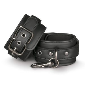 EasyToys - műbőr bilincs (fekete)
