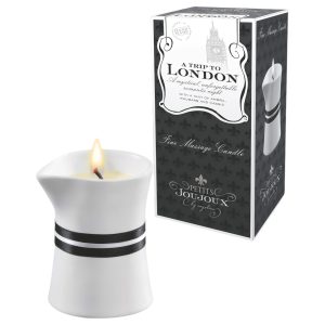 Petits Joujoux London - masszázsgyertya - rebarbara-amber (120 ml)